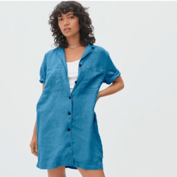Everlane Dresses & Skirts - Everlane Linen Workwear Dress